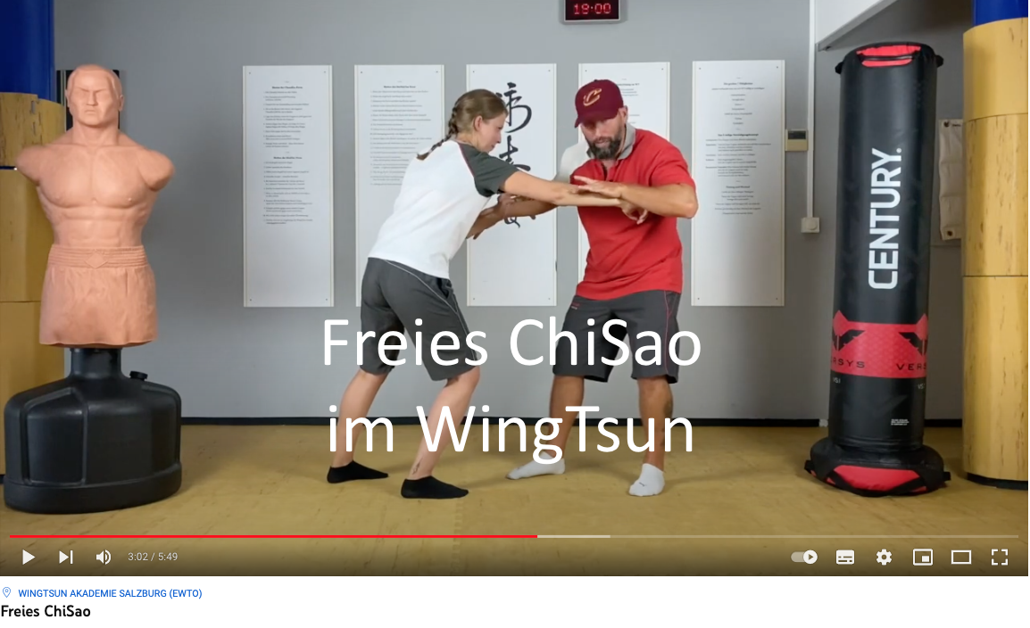 Freies ChiSao im WingTsun